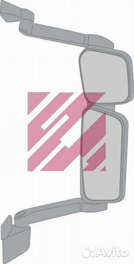 Зеркало Iveco Stralis 520 мм 2007