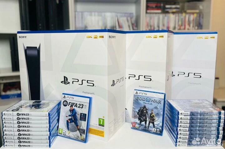 Playstation 5 PS5 1216А/1200A с дисководом