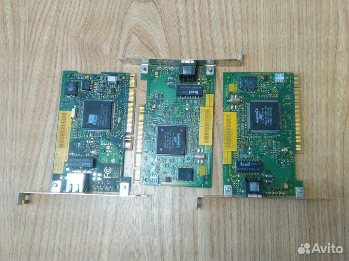 Сетевые карты PCI 100Mbs, кабели WakeOnLan, ROM