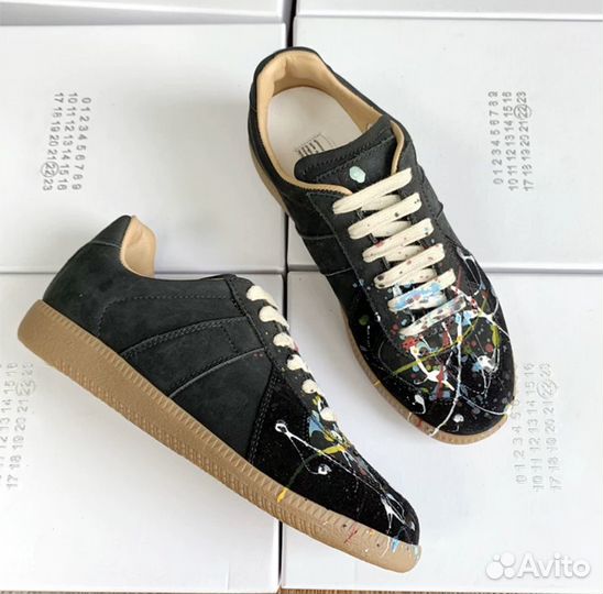 Кеды maison margiela replica paint