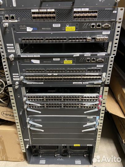 Cisco 6509, 4503, mds 9222i