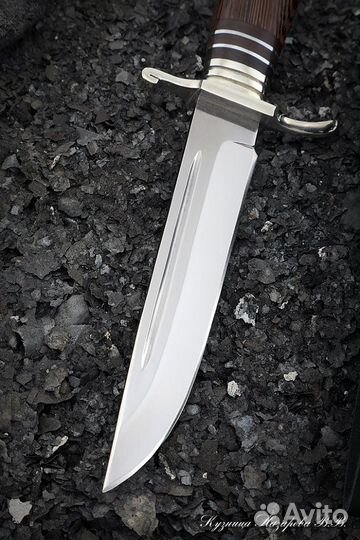 Реплика Финки нескладная нквд Х12мф мельхиор рукоя