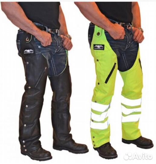 Байкерские чапсы штаны missing link