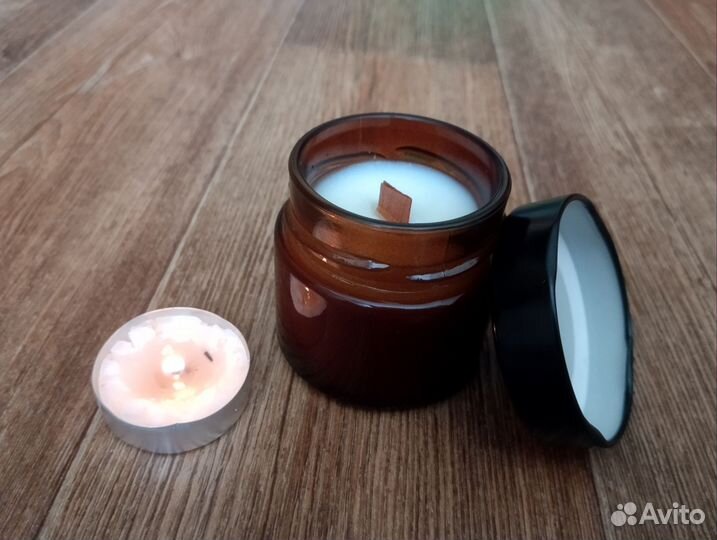 Свечи ручной работы пион