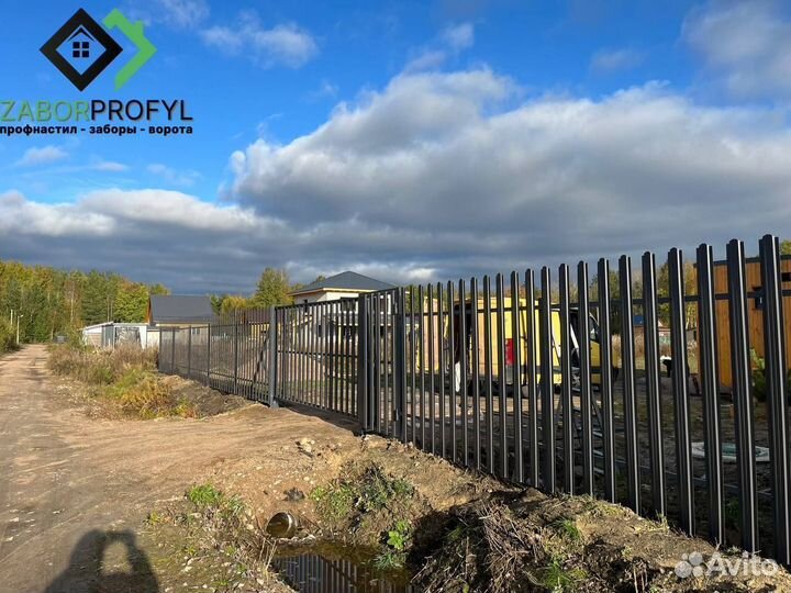 Заборы из штакетника под ключ