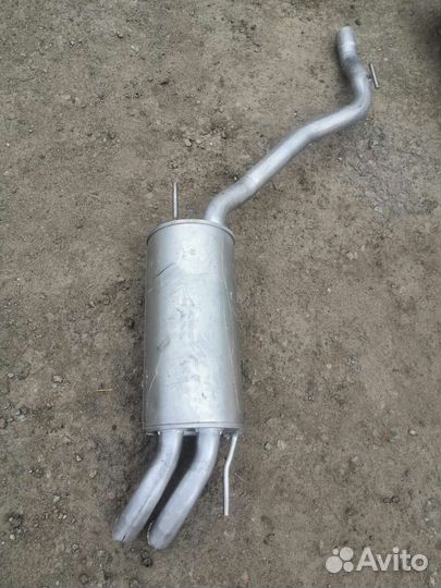Глушитель задняя часть фольксваген т4