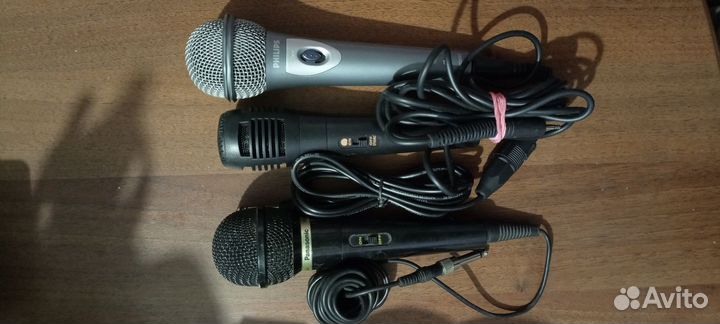 Микрофон проводной:philips:
