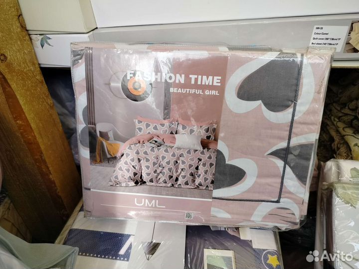 Постельное бельё евро новое