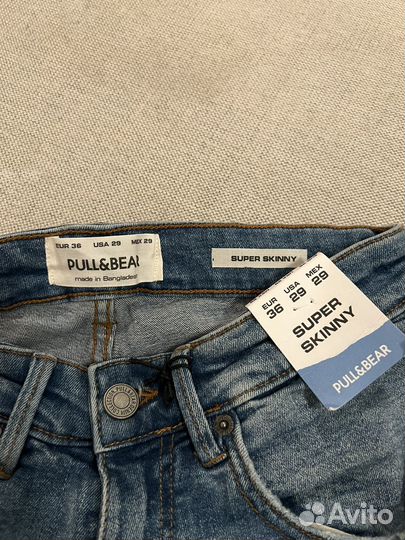 Джинсы Pull and bear 36 новые