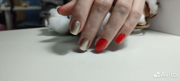 Маникюр с покрытием гель-лаком