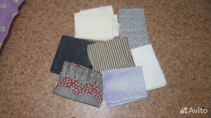 Отрезы и куски тканей