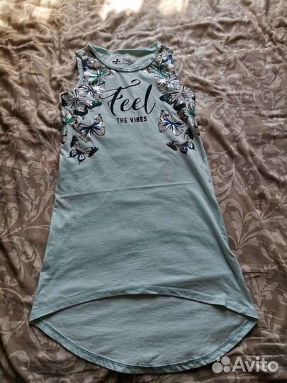 Вещи для девочки пакетом 140-152