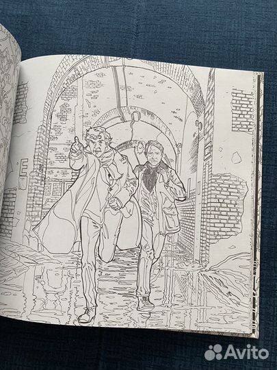 Книга раскраска для творчества Шерлок
