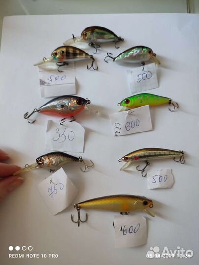 Воблеры фирменные