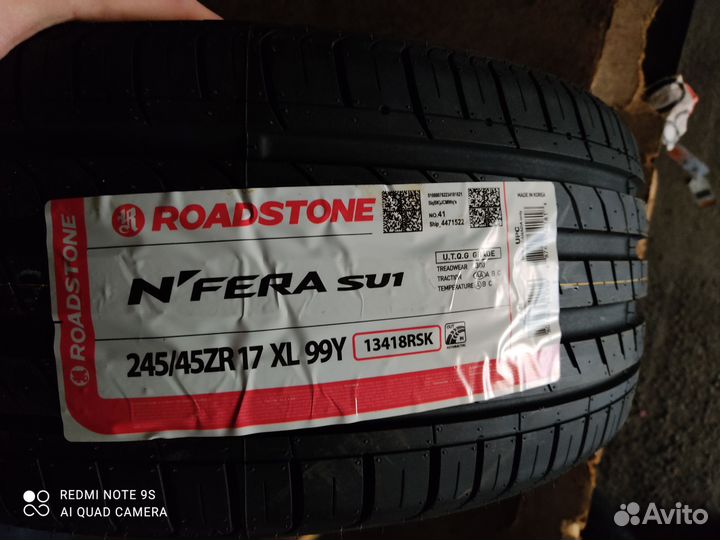 Roadstone N'Fera SU1 245/45 R17 99Y