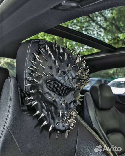 Маска череп с шипами страйкбол пейнтбол