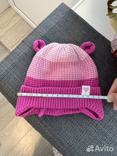 Шапка для девочки демисезонная