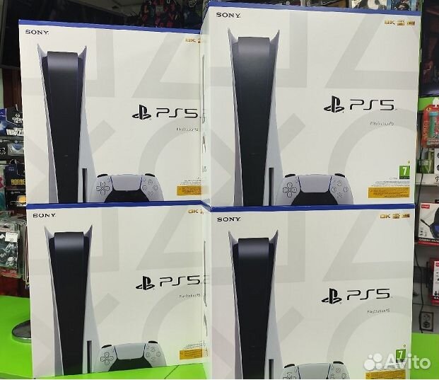 Playstation 5 Slim с дисководом В наличии