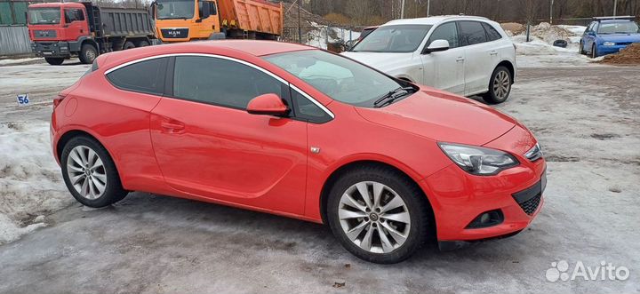 Opel Astra GTC 1.4 AT, 2014, 115 000 км