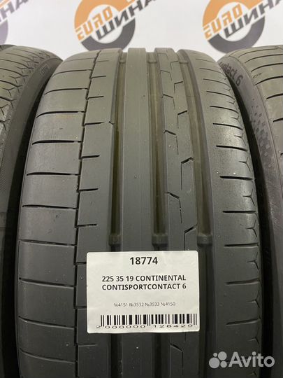 Continental ContiSportContact 6 225/35 R19