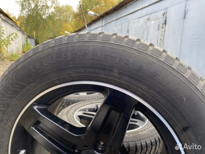 Диски с резиной r 19 на Mercedes G63 ML