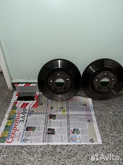 Тормозные диски toyota rav 4