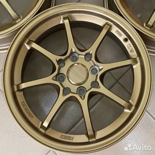 Литой диск rays R15 4x100/4x114.3. Разные дизайны