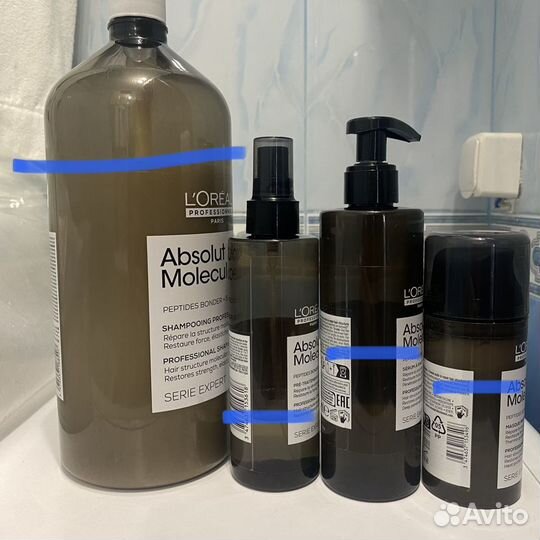 Loreal absolut repair molecular набор