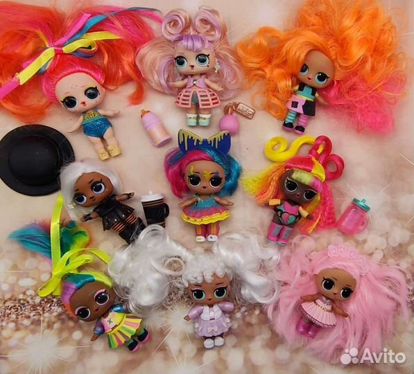 Куклы Lol (Лол) оригинал с волосами