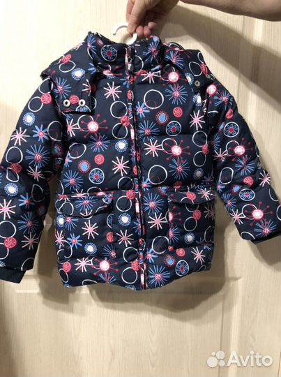 Зимний костюм для девочки 110