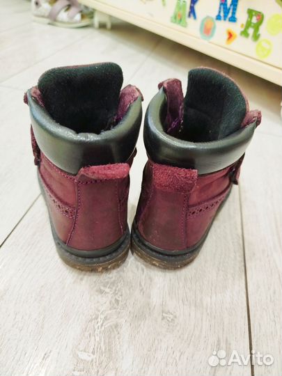 Демисезонные ортопедические ботинки для девочки