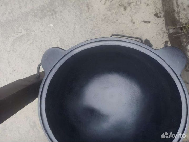 Казан чугунный 12 литров с печкой (артикул 7799)