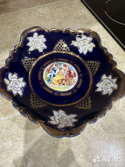 Конфетница ваза в хорошем состоянии