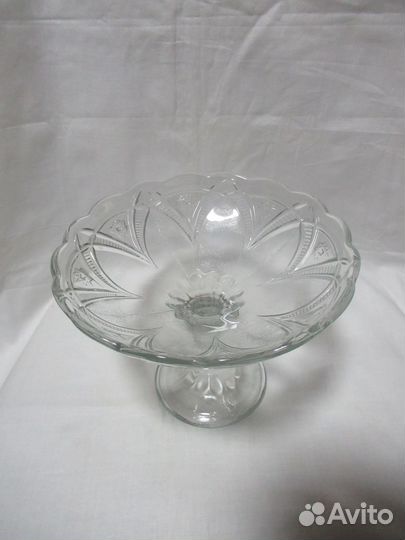Конфетница. Фруктовница. Стекло. СССР