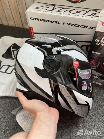 Новый Airoh мотошлем с очками Pinlock S