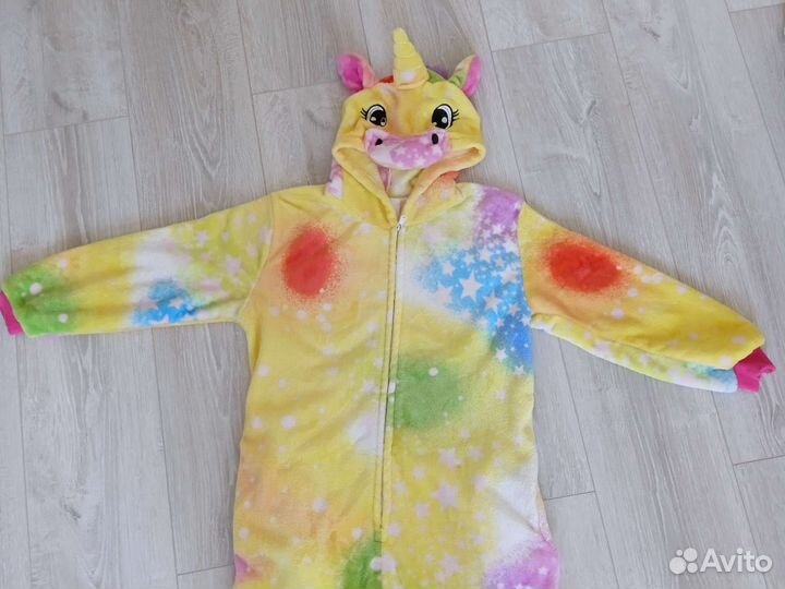 Пижама кигуруми единорог