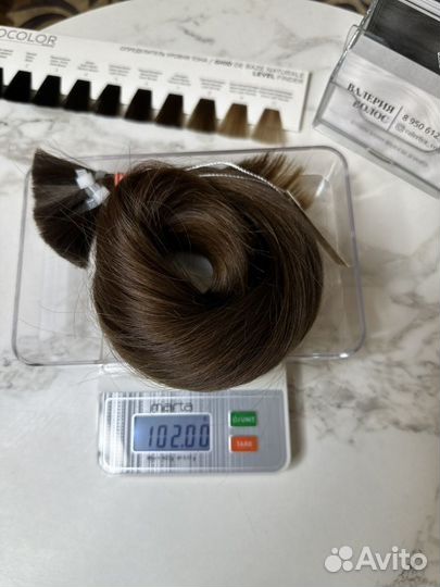 Волосы для наращивания детские 56 см