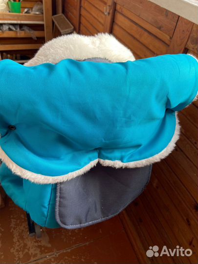 Детские санки коляска с колесами