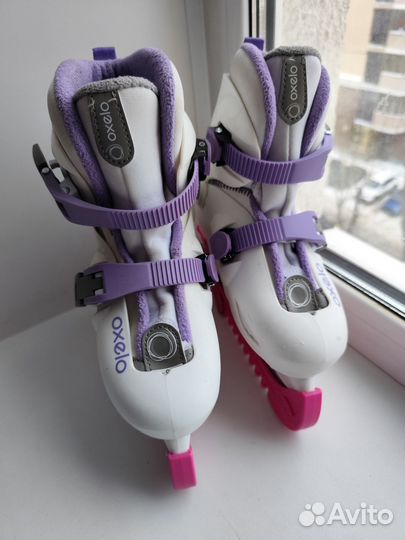 Коньки детские раздвижные