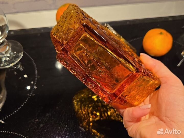 Винтажная ваза Oberglas Австрия