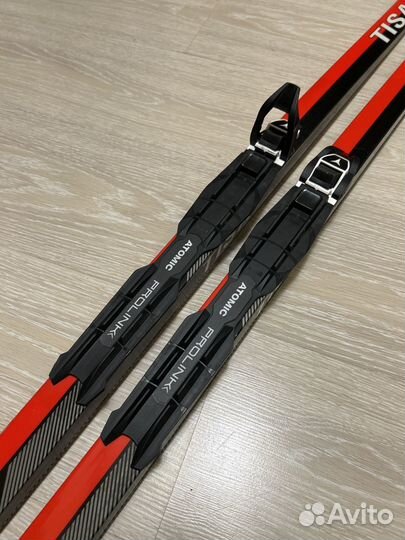 Беговые лыжи Tisa race cap skating 187+крепления
