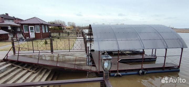 Понтон-паук для катера, сборный причал (срт)