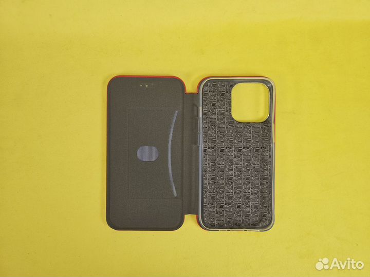 Книжка кожаная-магнитная iPhone 13 Pro