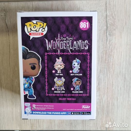 Funko Tiny Tina Wonderlands 861 Paladin Mike