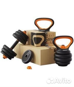 Гантели разборные, набор 10 15 20 25 50 кг, штанга