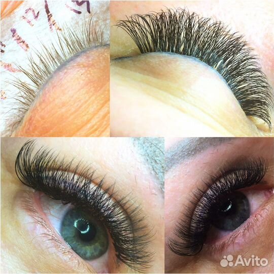 Наращивание ресниц, ногтей