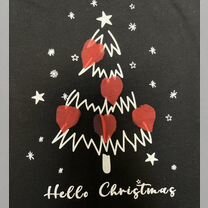 Футболка новогодняя р.134