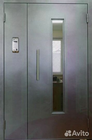 Двери входные алюминиевые