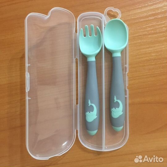 Детский набор: ложка и вилка