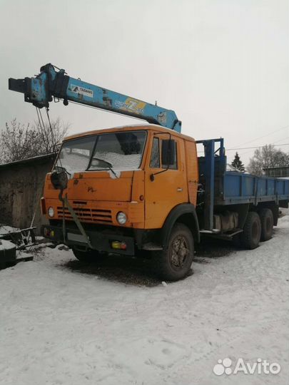 КАМАЗ 53213 с КМУ, 1989